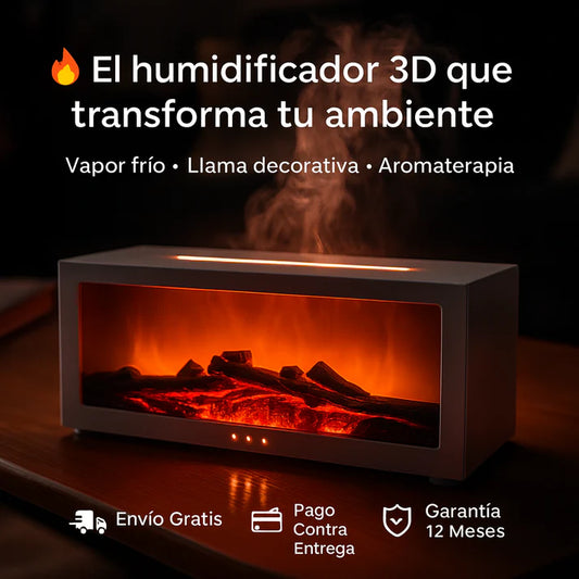HUMIFICADOR CHIMENEA 3D