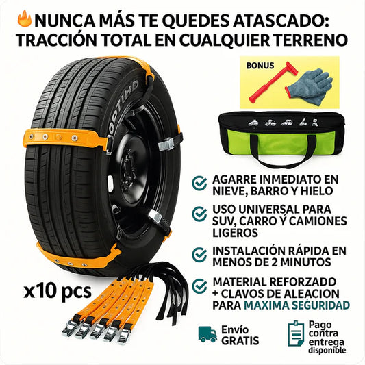 DEDC Universal Anti-Slip X 10 Piezas
