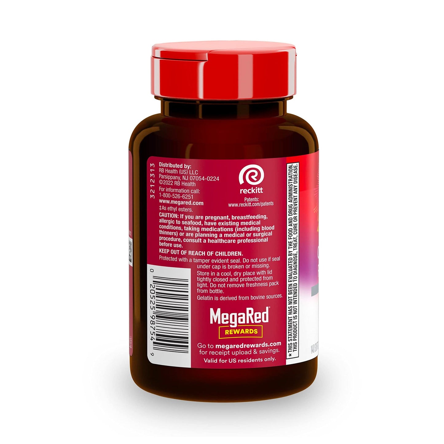 ❤️ MegaRed – Apoya tu corazón con Omega-3 de alta absorción