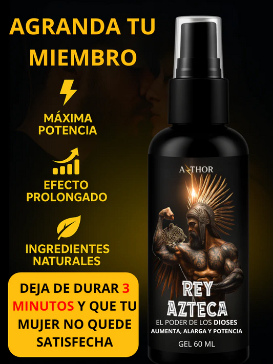 Rey Azteca: potencia extrema que se mantiene por horas.