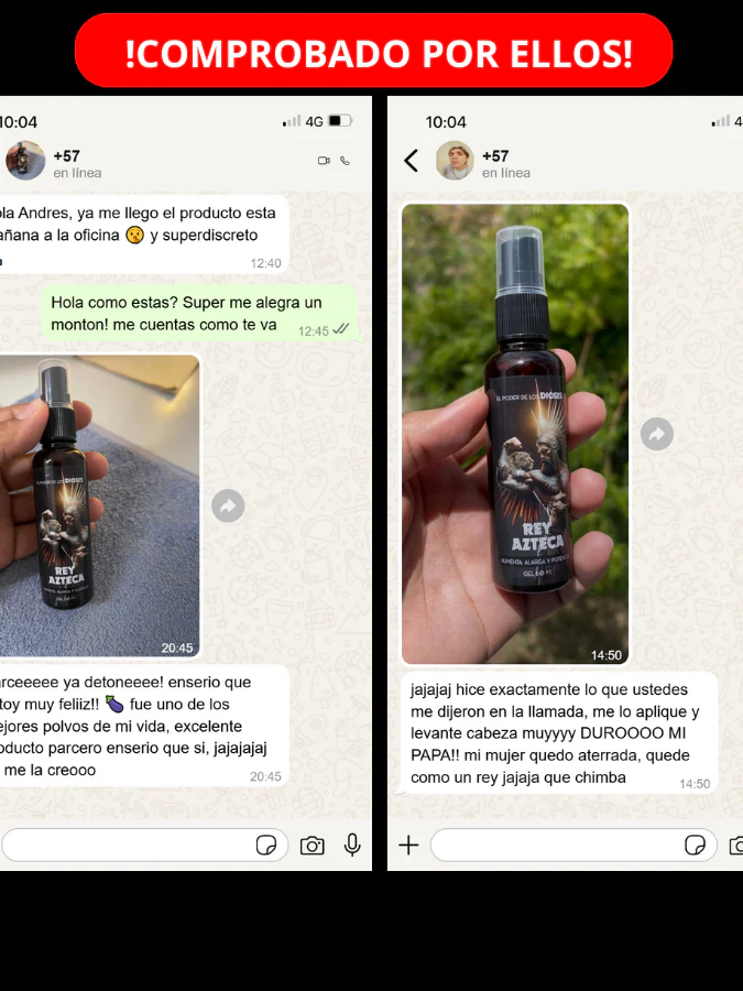 Rey Azteca: potencia extrema que se mantiene por horas.