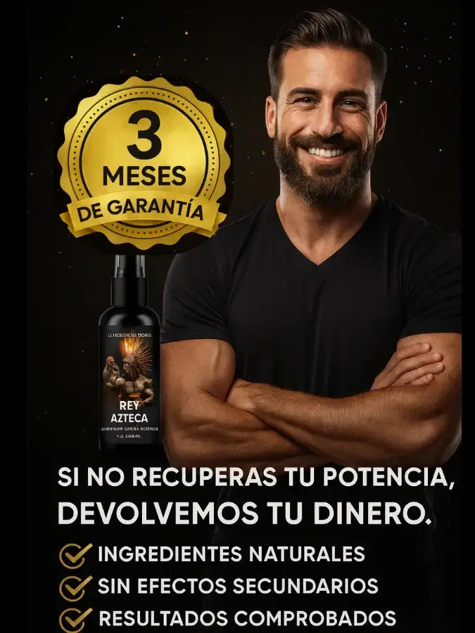 Rey Azteca: potencia extrema que se mantiene por horas.