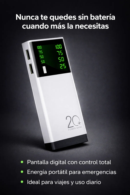 PowerBank Elite®️ La batería que no te abandona.