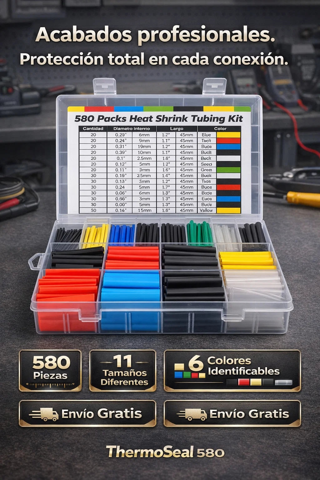 ThermoSeal 580 piezas